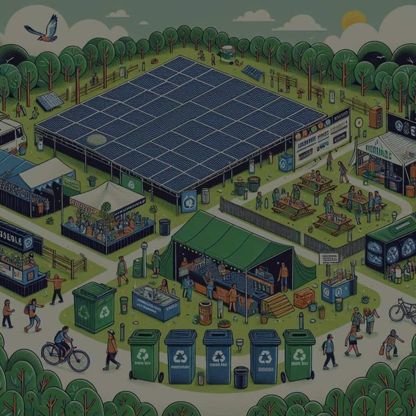 Quelles sont les meilleures pratiques pour réduire l'empreinte écologique d'un festival de musique ?